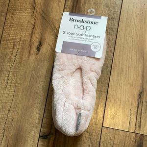 Brookstone Plush Socks